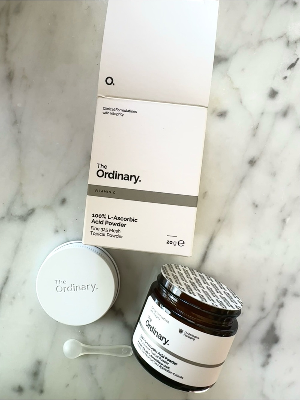 The Ordinary Vitamin C 100% L-Ascorbic Acid Powder 20g Skincare NIB Open Box